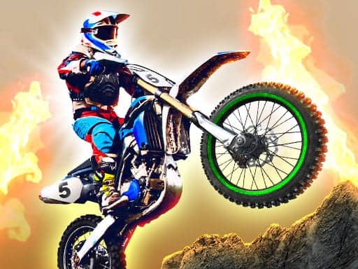Screenshot van Dirt Bike Racing Duel