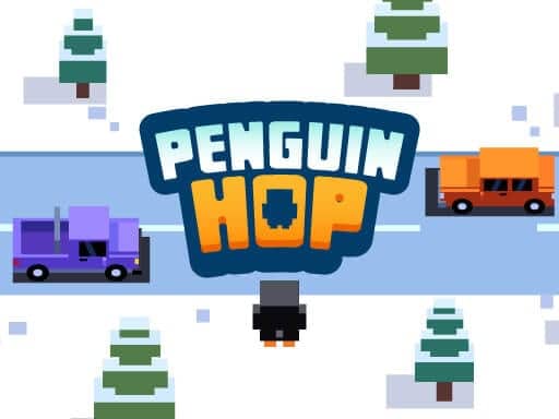 Screenshot van Penguin Hop