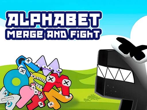 Screenshot van Alphabet Merge and Fight