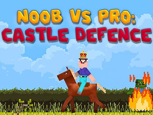 Screenshot van Noob vs Pro Castle Defence