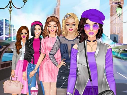 Screenshot van Fashion Trip Dress Up Games