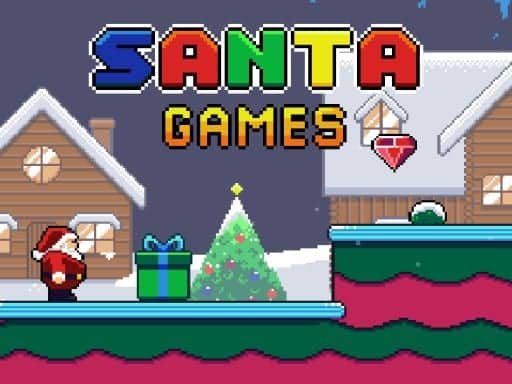 Screenshot van Santa games