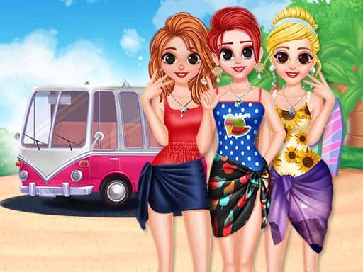 Screenshot van Besties Summer Vacation