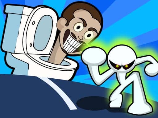 Screenshot van Stickman vs Skibidi Toilet