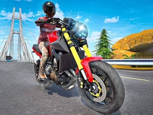 Screenshot van Traffic Rider Moto Bike Racing