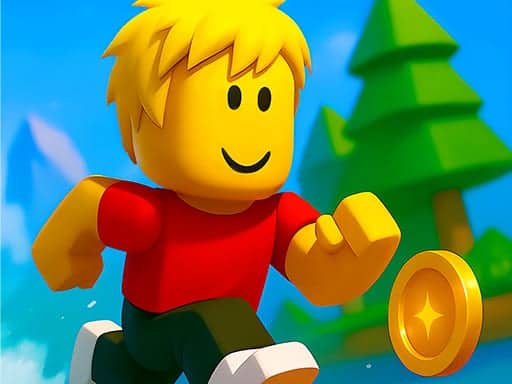 Screenshot van Blocky Run