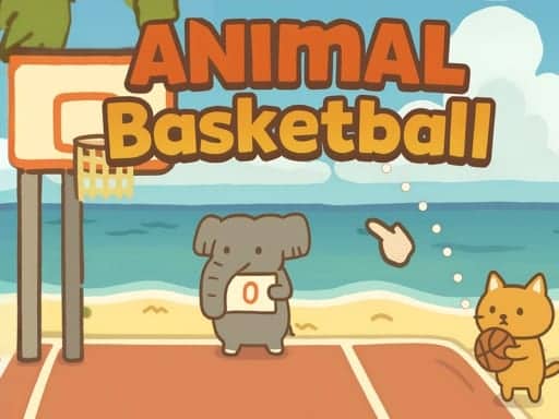 Screenshot van Animal Basketball