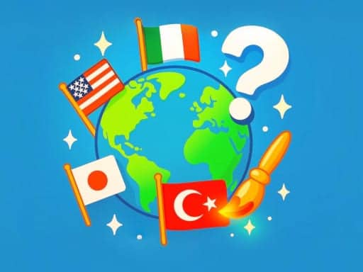 Screenshot van Flag Master: World Flags Quiz