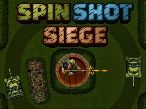 Screenshot van Spin Shot Siege