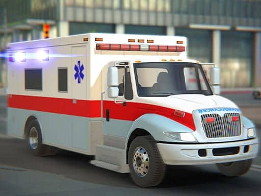 Screenshot van City Ambulance Car Driving
