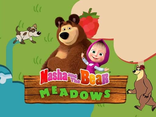 Screenshot van Masha and the Bear: Meadows