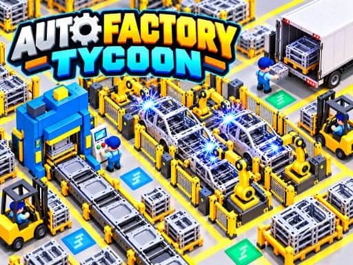 Screenshot van Auto Factory Tycoon