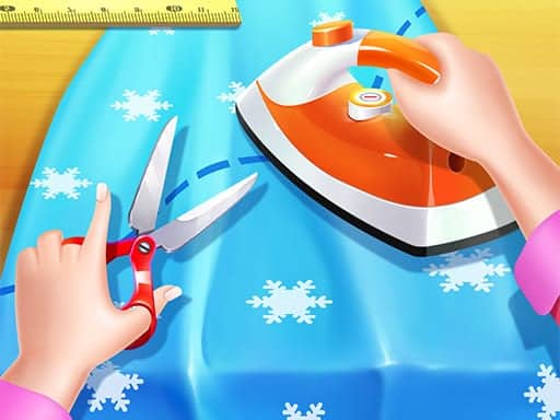Screenshot van Baby Tailor Clothes and Shoes Maker