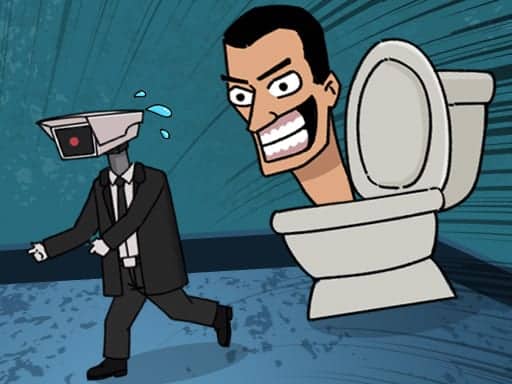 Screenshot van Skibidi Toilet Haunted Dorm