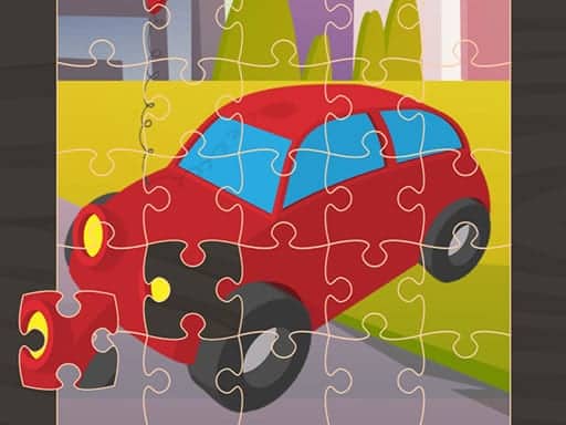 Screenshot van Toy Car Jigsaw