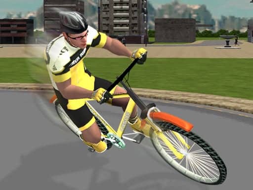 Screenshot van Pro Cycling 3D Simulator