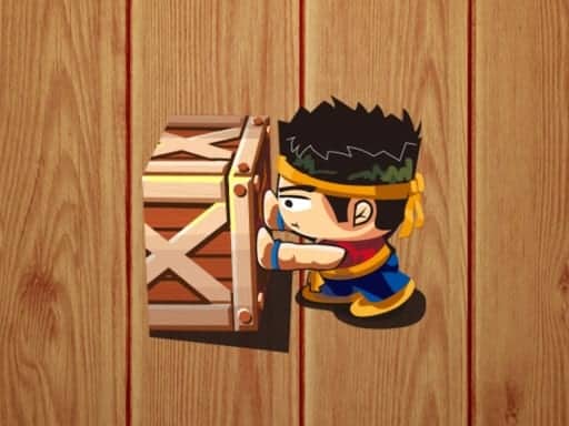 Screenshot van sokoban puzzle game