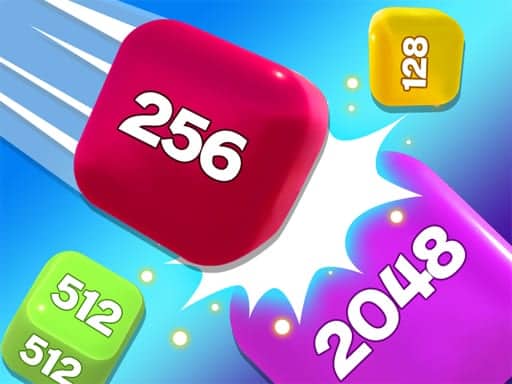 Screenshot van Chain Cube 2048 3D Merge Game