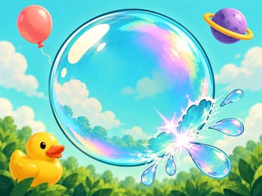 Screenshot van Bubble Clicker
