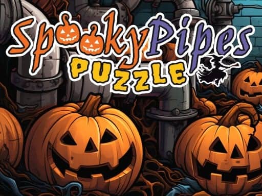 Screenshot van Spooky Pipes Puzzle