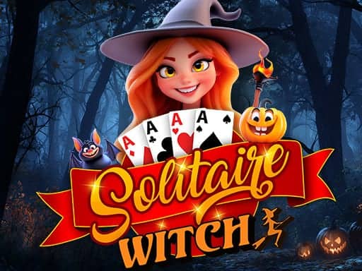 Screenshot van Solitaire Witch
