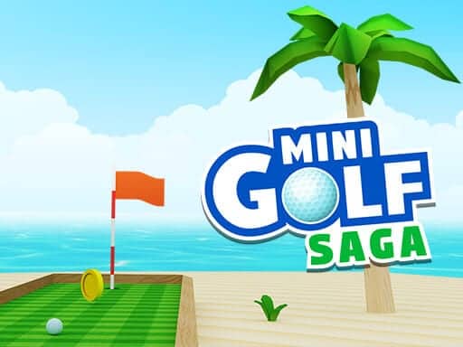 Screenshot van Mini Golf Saga