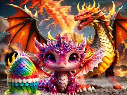 Screenshot van So Different Dragons