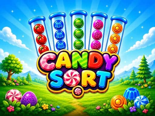 Screenshot van Candy Sort
