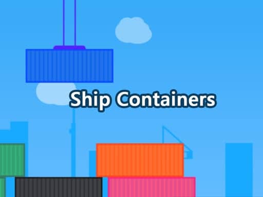 Screenshot van Ship containers