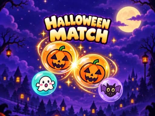 Screenshot van Halloween Match