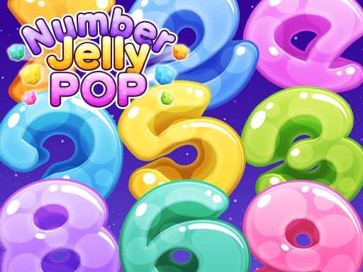 Screenshot van Number Jelly POP