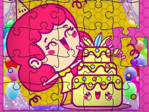 Screenshot van Birthday Girl Jigsaw