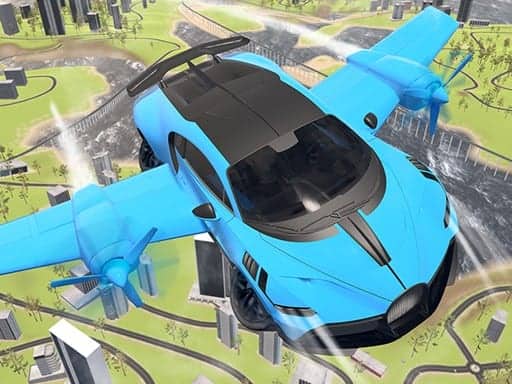 Screenshot van Real Sports Flying Car 3d