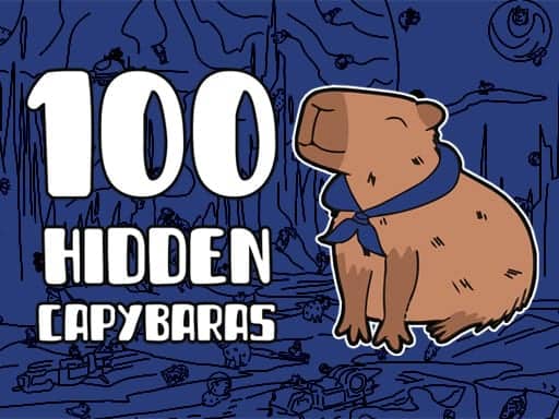 Screenshot van 100 Hidden Capybaras
