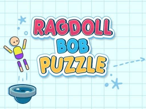 Screenshot van Ragdoll Bob Puzzle