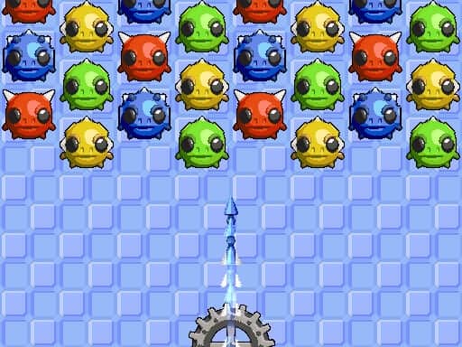 Screenshot van Alien Bubbles