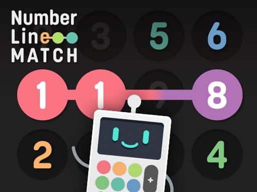 Screenshot van Number Line Match