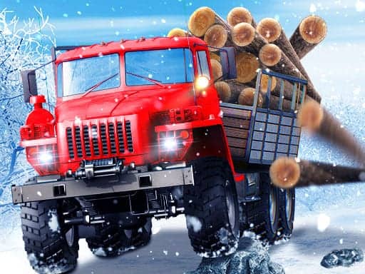 Screenshot van Truck Driver: Snowy Roads