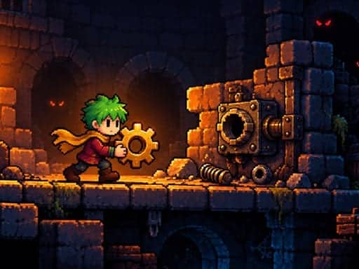Screenshot van Tumble Dungeon: Gravity Puzzle
