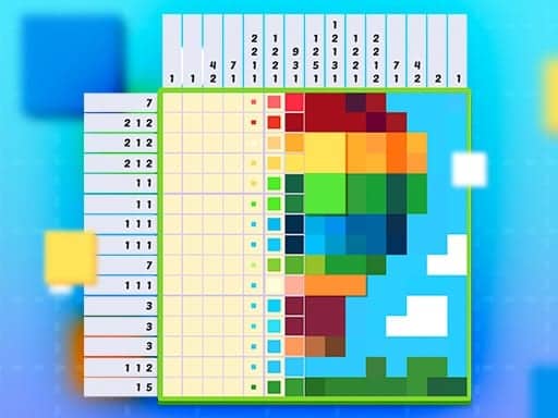 Screenshot van Nonogram Jigsaw