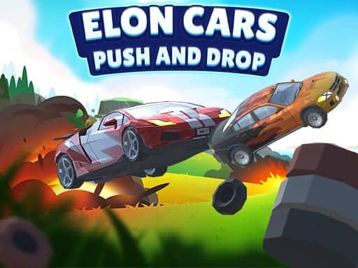 Screenshot van Elon Cars: Push and Drop