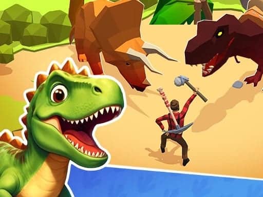 Screenshot van Dino Survival: 3D Simulator