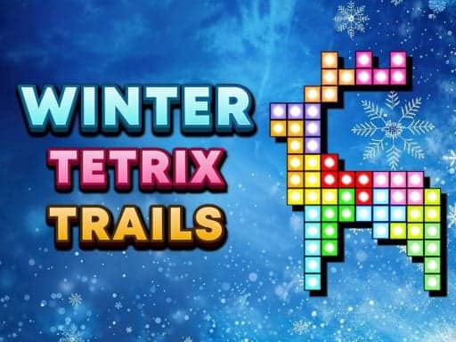 Screenshot van Winter Tetrix Trails