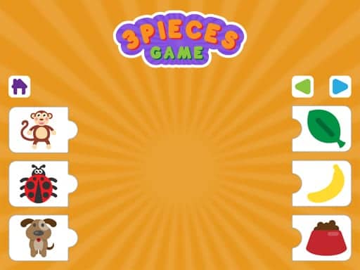 Screenshot van 3 PIECES GAME