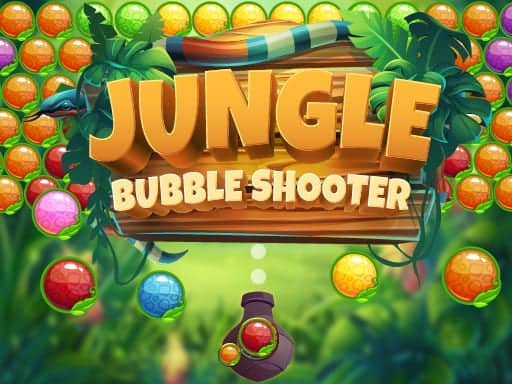 Screenshot van Jungle Bubble Shooter