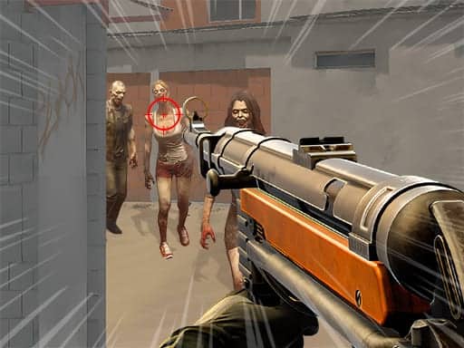 Screenshot van Zombie Shooting King