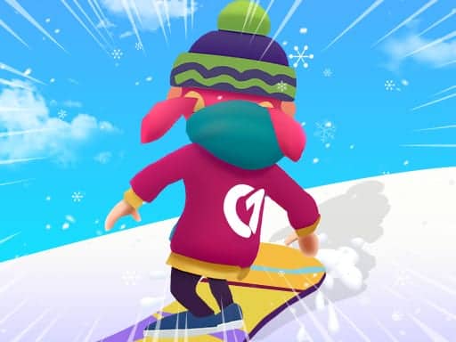 Screenshot van Snowboard Game Party