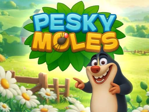 Screenshot van Pesky Moles