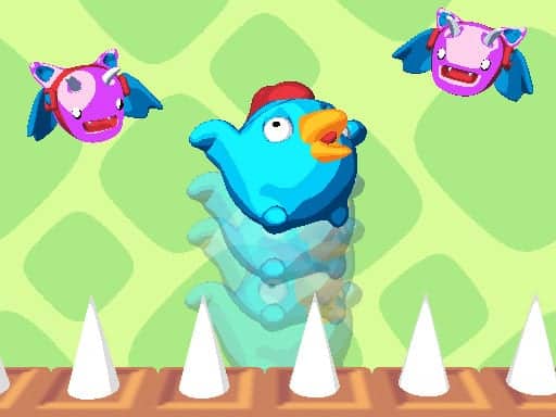 Screenshot van Bouncing Chick
