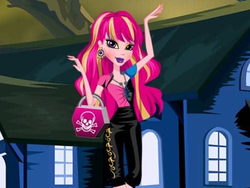 Screenshot van Monster High GiGi Grant Charisma Dressup